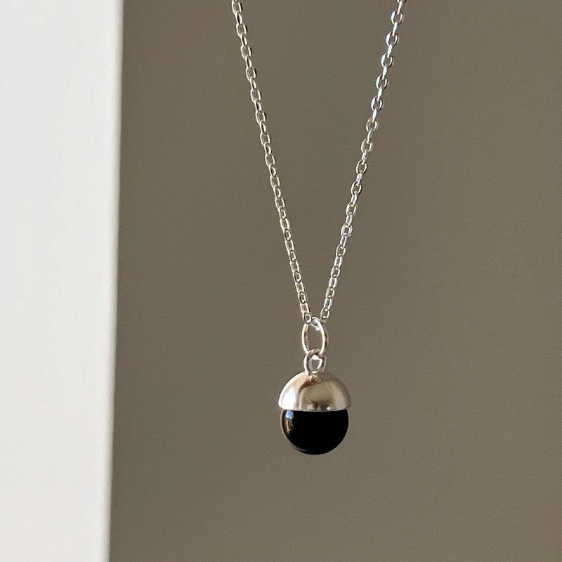 Pearl Love Clavicle Necklace – Elegant Chain for Women
