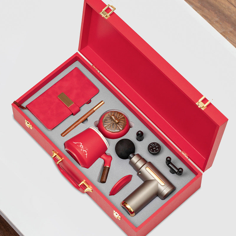 Luxury Massage Gun Gift Set – Executive Wellness Business Gift Box