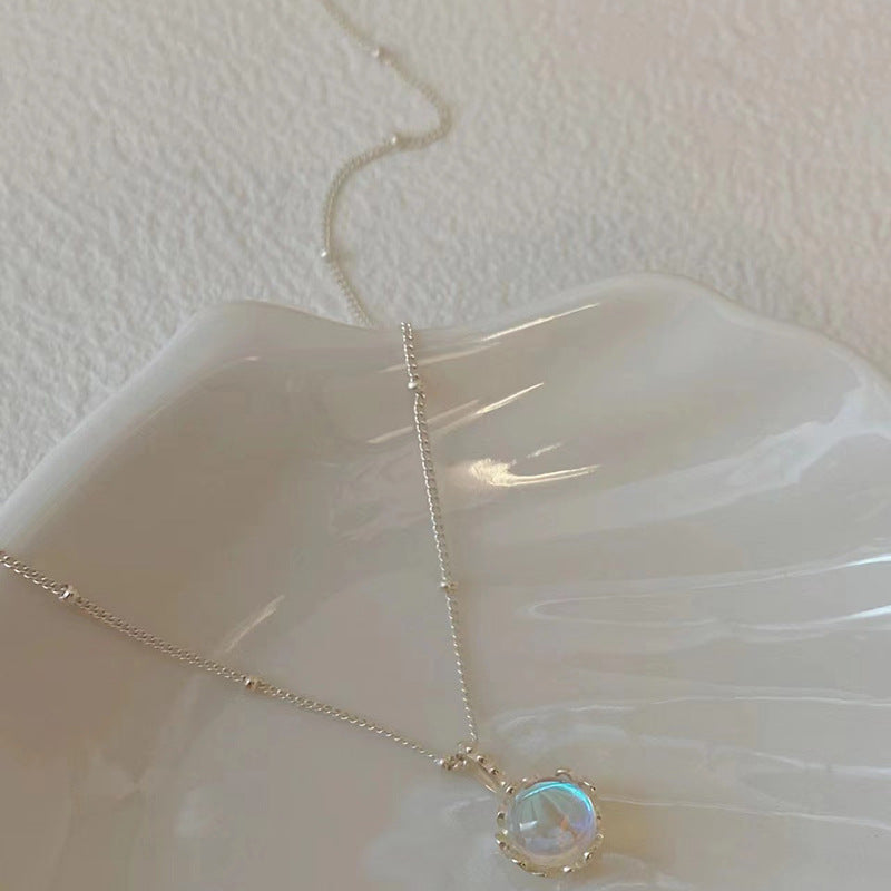 Pearl Love Clavicle Necklace – Elegant Chain for Women