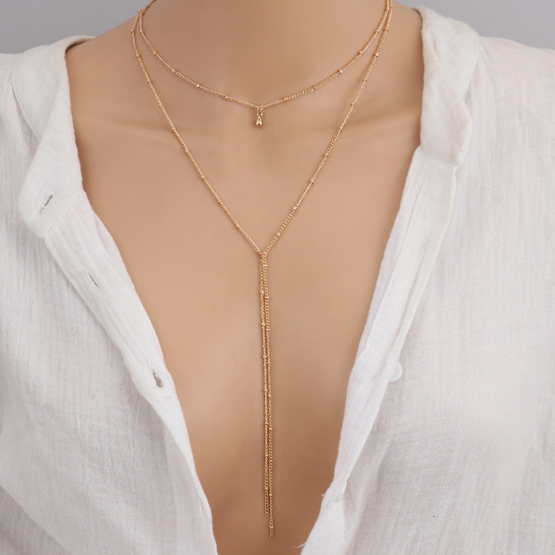Retro Clavicle Necklace – Simple Vintage Chain for Women