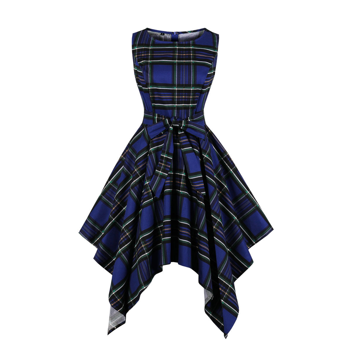 Irregular Middle East Dress - Elegant Asymmetric Modest Wear