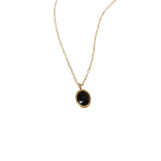 Titanium Steel Clavicle Necklace – Minimal Fine Chain for Women
