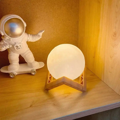 DIY Moon Light Night Kit – LED Book Night Light for Kids & Bedroom Decor