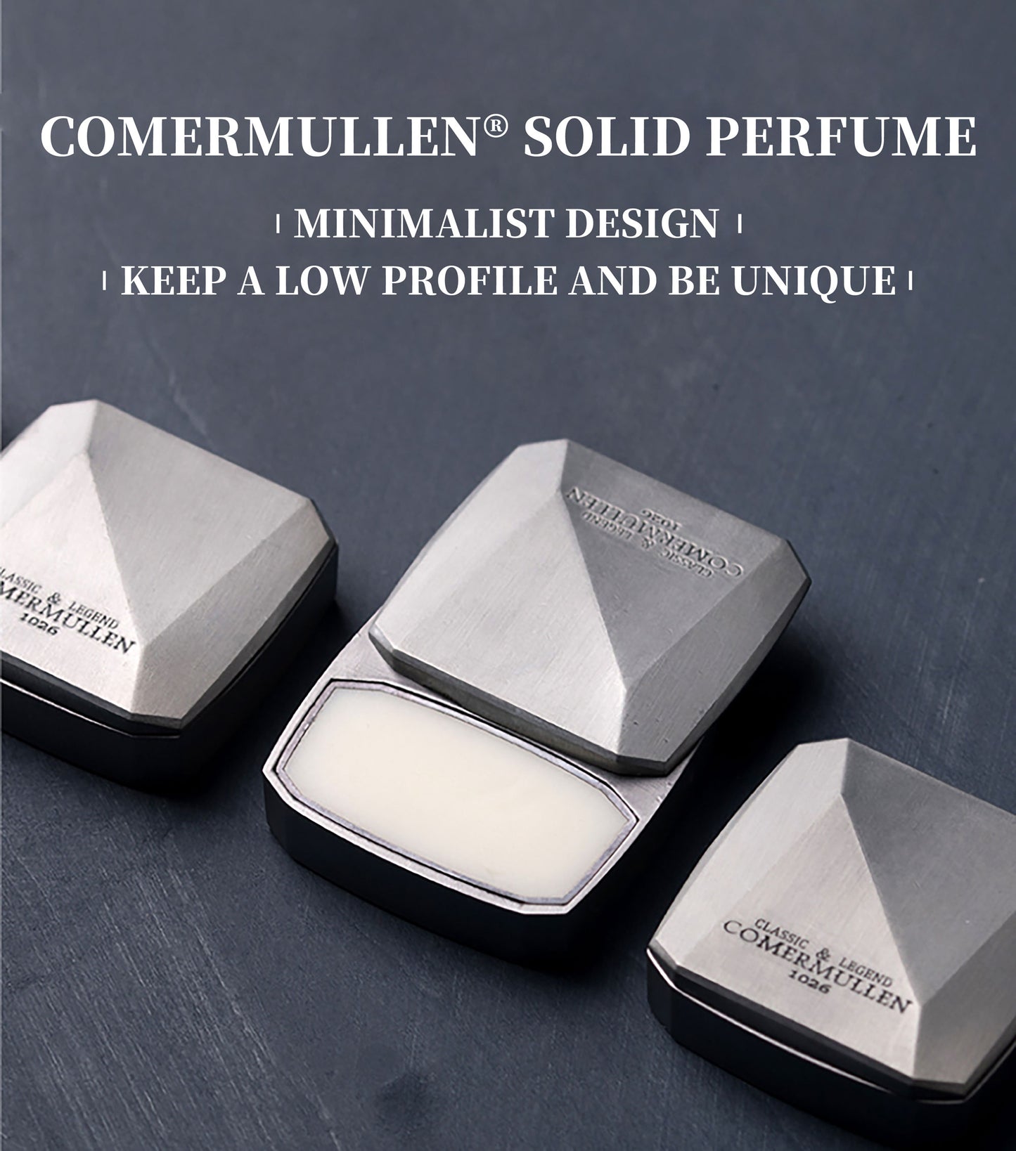 Men Solid Perfume – 360° Rotating Compact Fragrance Balm