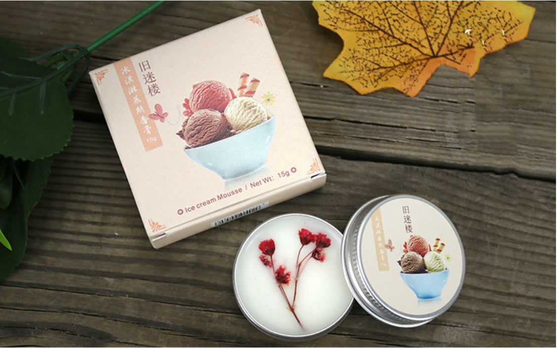 Botanical Solid Perfume – Skin-Friendly Compact Fragrance Balm