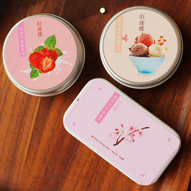 Botanical Solid Perfume – Skin-Friendly Compact Fragrance Balm