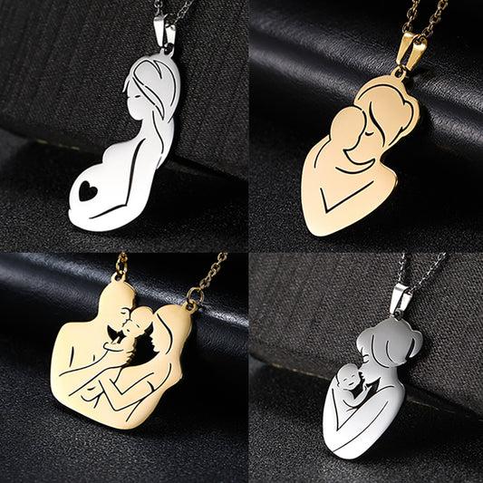 Family Pendant Necklace – Elegant Symbolic Chain for Women