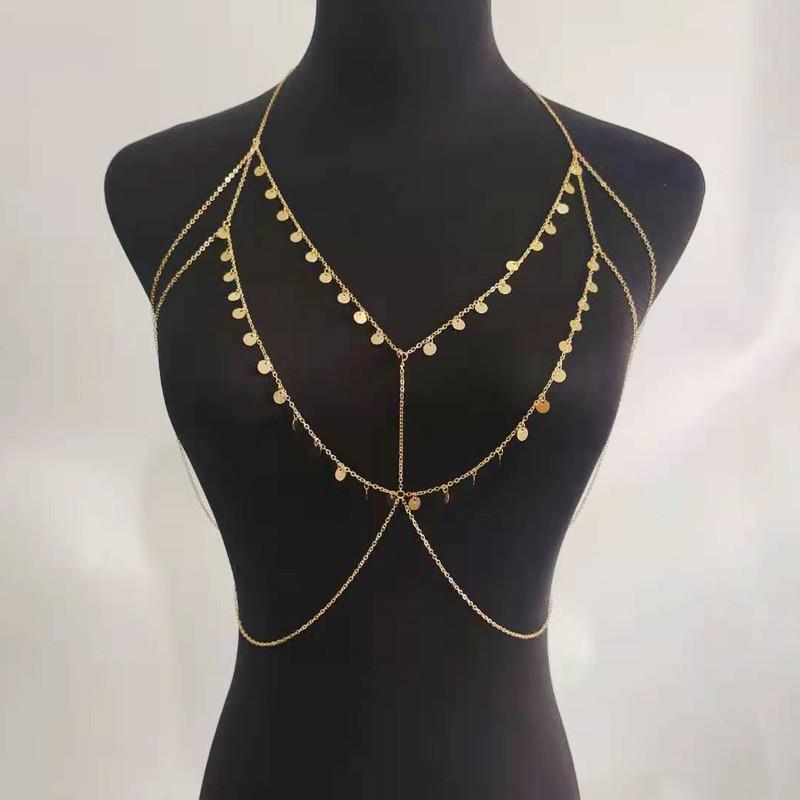 Tassel Body Chain Necklace – Beach Style Waist & Chest Accessory for Women