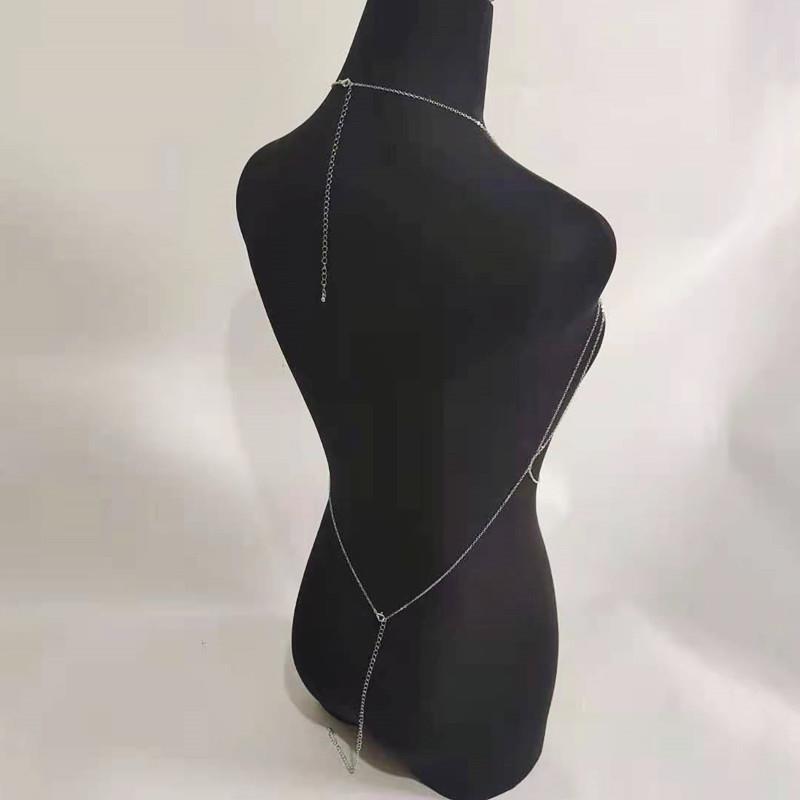 Tassel Body Chain Necklace – Beach Style Waist & Chest Accessory for Women