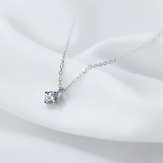 Silver Necklace – Elegant Minimal Chain for Women