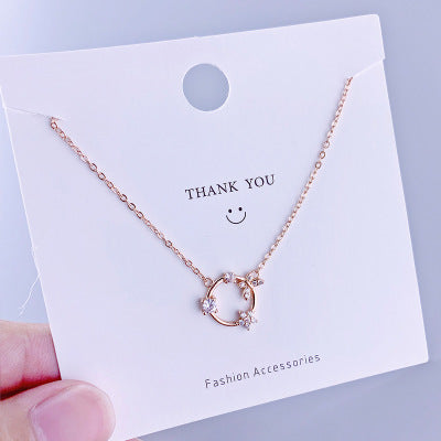 S925 Butterfly Necklace – Sterling Silver Elegant Pendant for Women