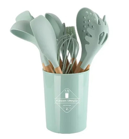 12 Pcs Silicone Kitchen Cooking Tools Set