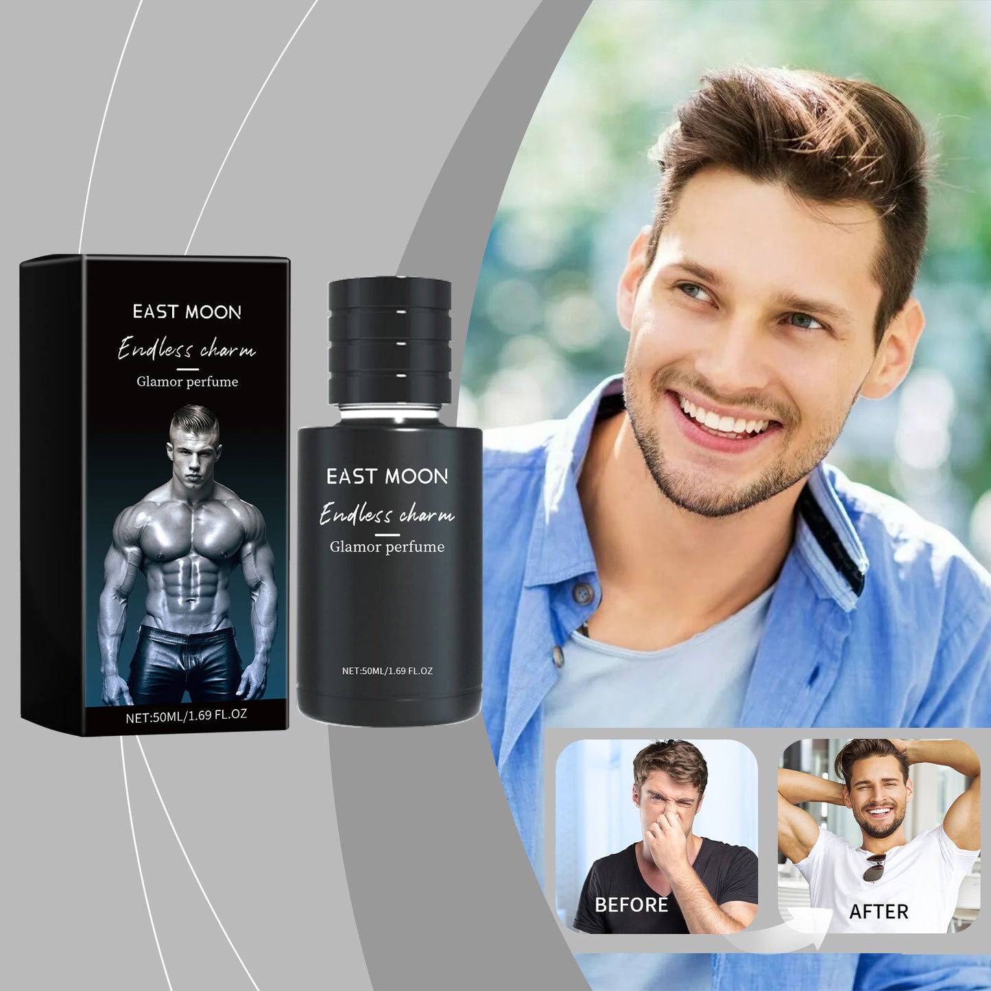Charming Dating Perfume for Men – Long-Lasting Fresh Fragrance