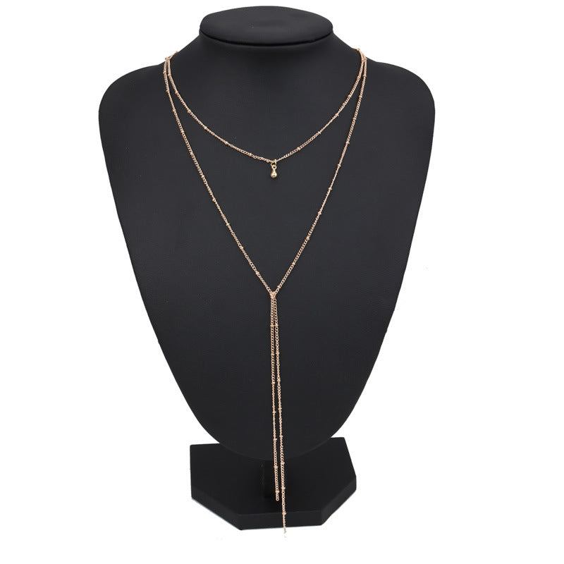 Retro Clavicle Necklace – Simple Vintage Chain for Women