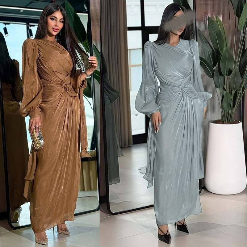 Dubai Robe Dress - Elegant Flowing Modest Wear