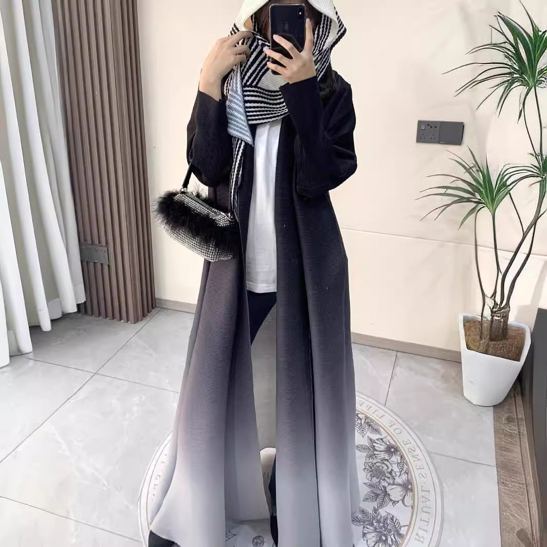 Autumn Cloak Coat - Elegant Layered Outerwear for Women