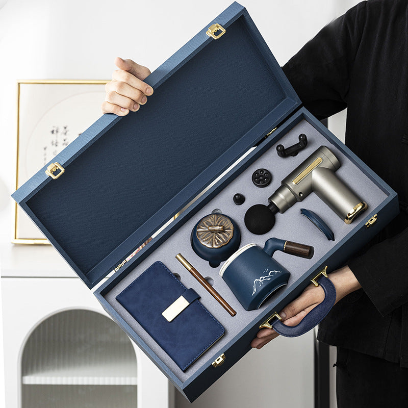 Luxury Massage Gun Gift Set – Executive Wellness Business Gift Box