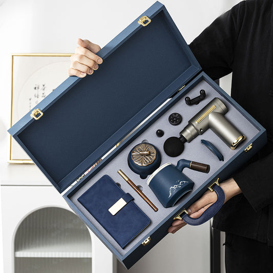 Luxury Massage Gun Gift Set – Executive Wellness Business Gift Box