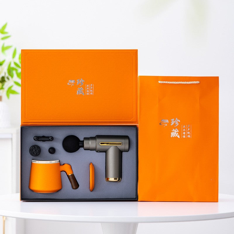 Luxury Massage Gun Gift Set – Executive Wellness Business Gift Box