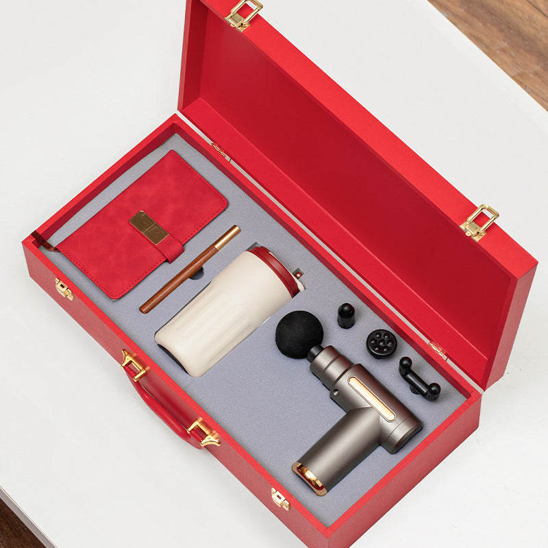 Luxury Massage Gun Gift Set – Executive Wellness Business Gift Box