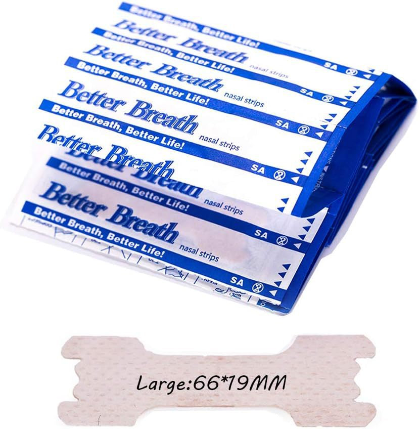 Black Anti-Snoring Nasal Strips – Breath Support Sleep Aid