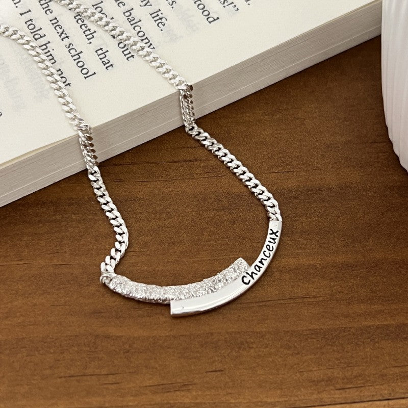 Pearl Love Clavicle Necklace – Elegant Chain for Women