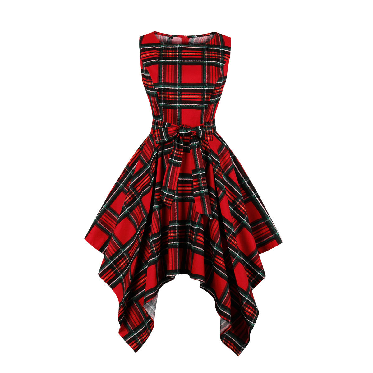 Irregular Middle East Dress - Elegant Asymmetric Modest Wear