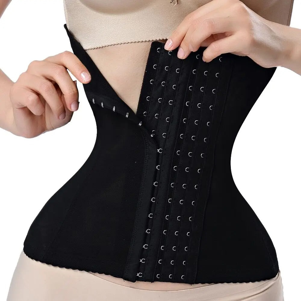 Women’s Adjustable Waist Trainer Belt – Breathable Tummy Control Shapewear for Daily Support
