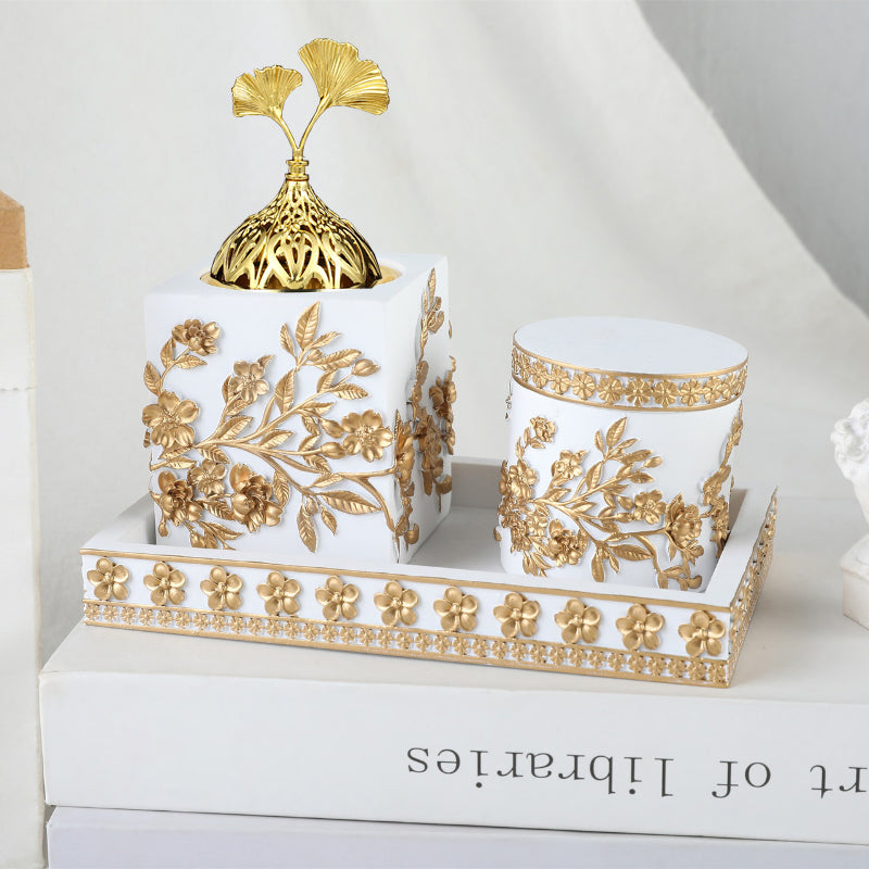 Arabian Incense Burner Set – Decorative Home Fragrance Burner