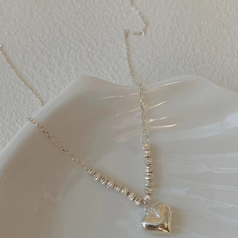 Pearl Love Clavicle Necklace – Elegant Chain for Women