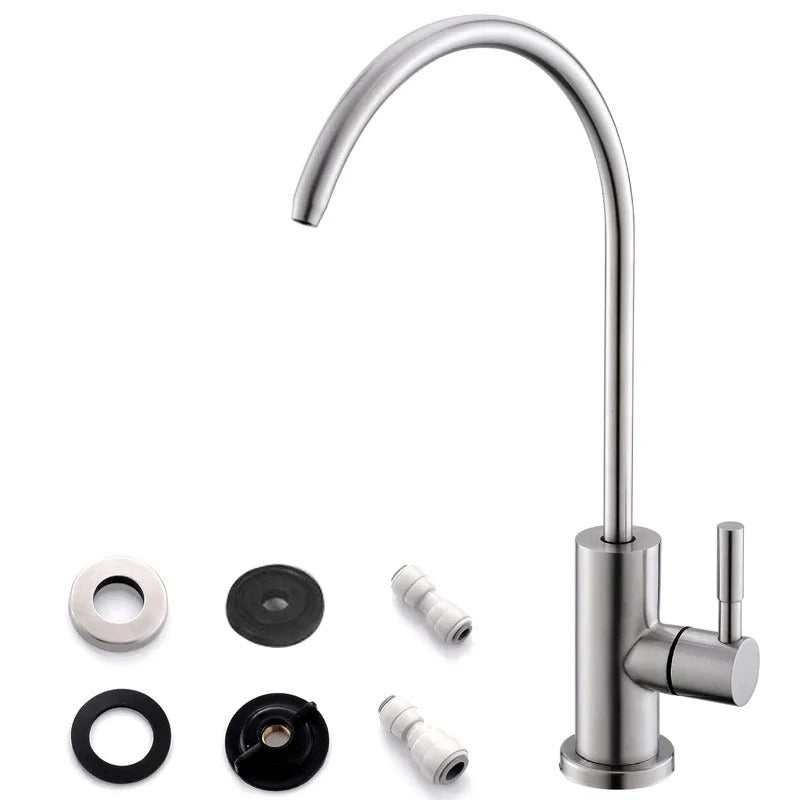 Stainless Steel RO Water Filter Faucet – Drinking Water Kitchen Sink Tap