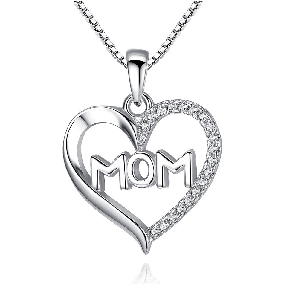 Mom Pendant Necklace – Elegant Symbolic Chain for Women