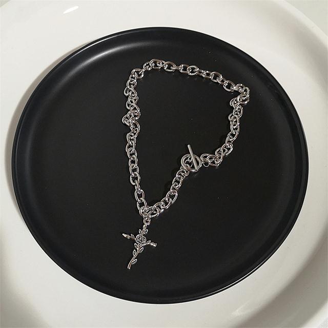 Vintage Pearl Butterfly Necklace – Love Pendant Chain for Women