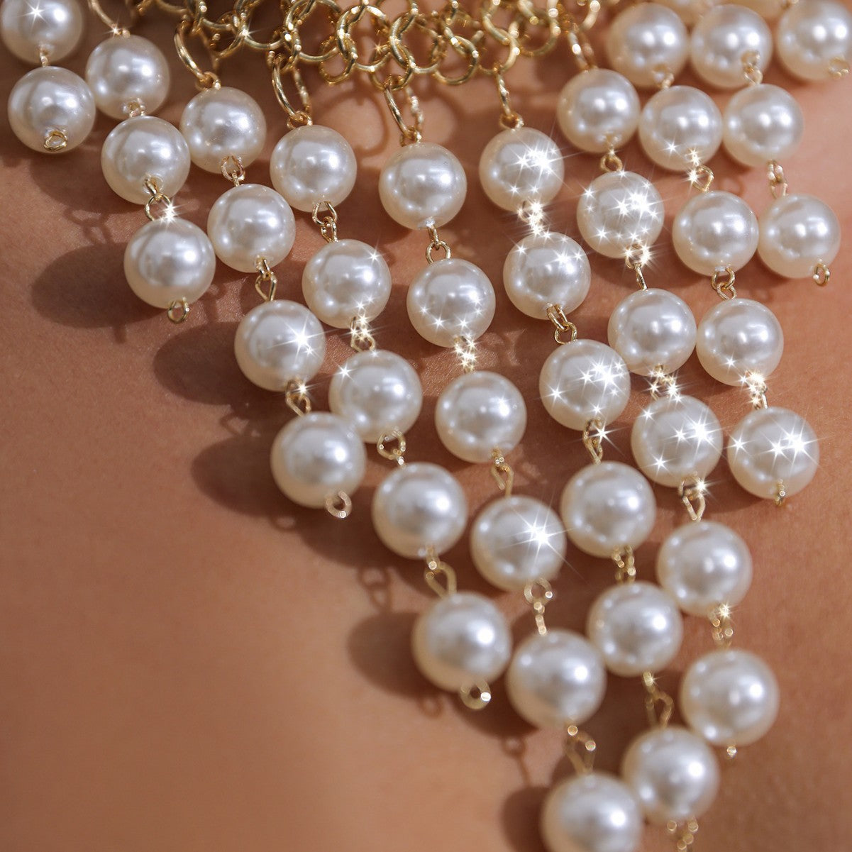 Vintage Pearl Necklace – Elegant Classic Chain for Women