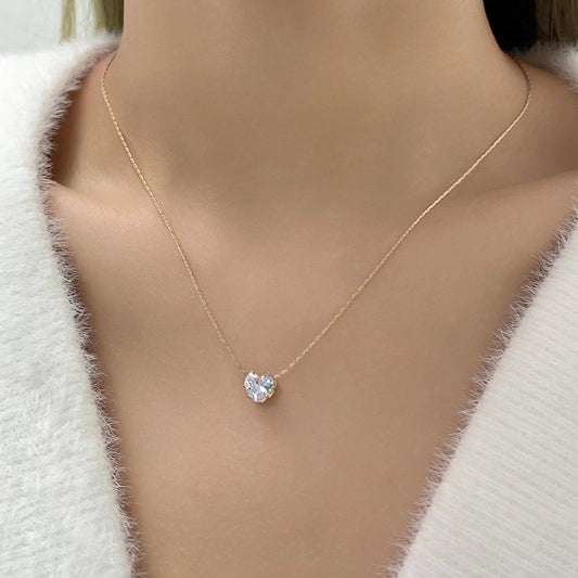 Summer Love Necklace – Elegant Minimal Pendant for Women