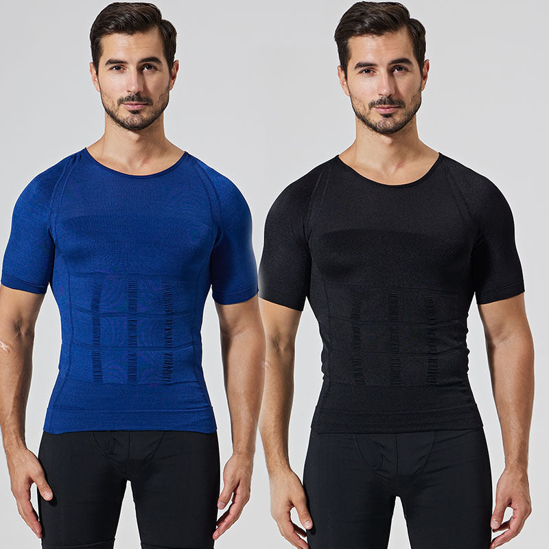 Men’s Compression Shapewear Vest – Slimming Body Shaper Tummy Control & Posture Support Tank