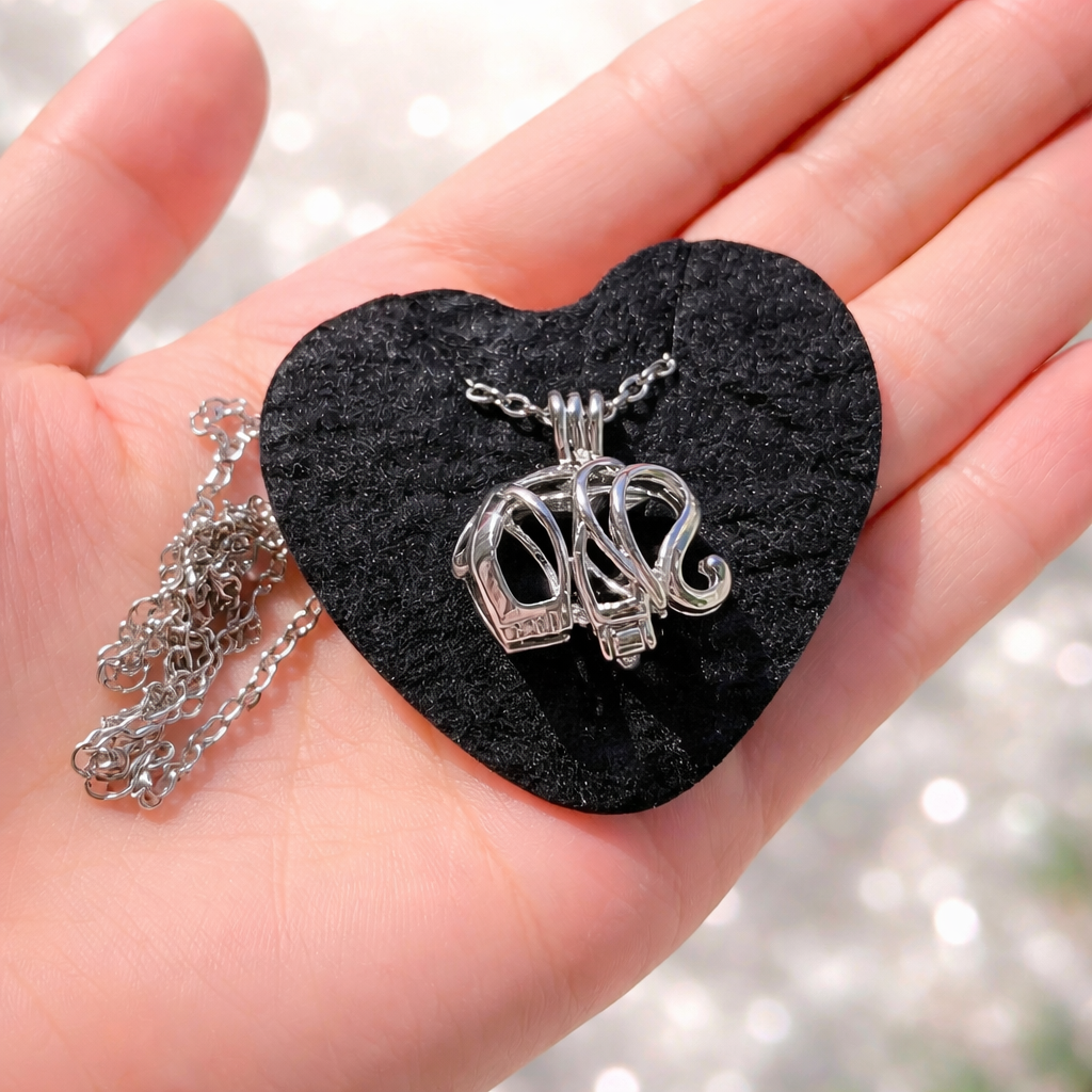 Pearl of Love Wish Necklace – 5 Freshwater Pearl Pendant Gift Box Set