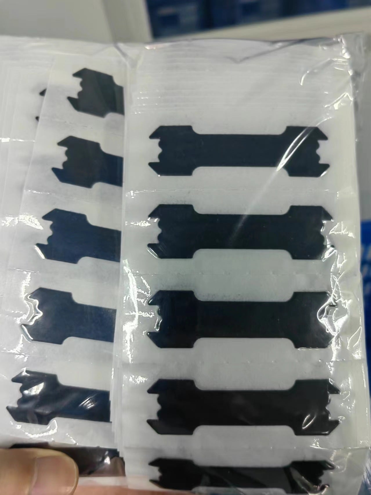 Black Anti-Snoring Nasal Strips – Breath Support Sleep Aid