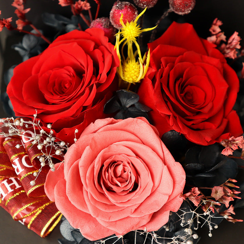 Luxury Preserved Rose Gift Box – Elegant Floral Keepsake Arrangement