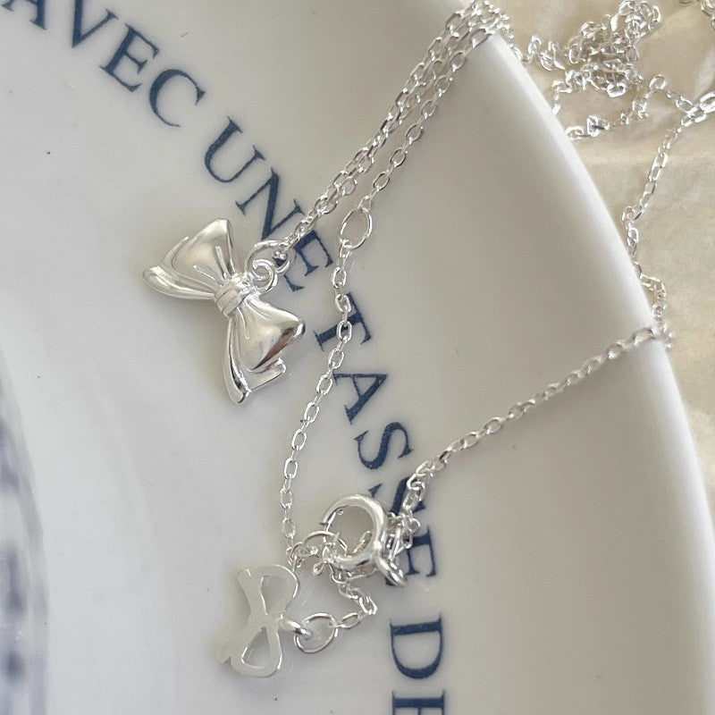 Pearl Love Clavicle Necklace – Elegant Chain for Women