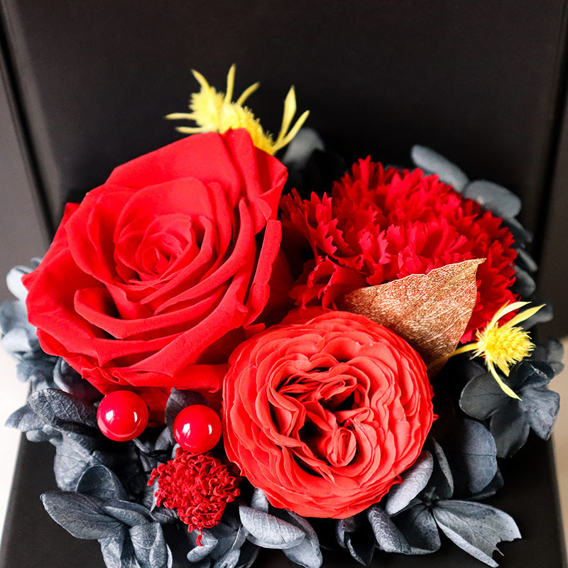 Luxury Preserved Rose Gift Box – Elegant Floral Keepsake Arrangement