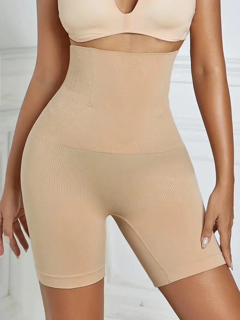 High-Waist Tummy Control Shapewear Shorts - Butt Lifting & Slimming Body Shaper
