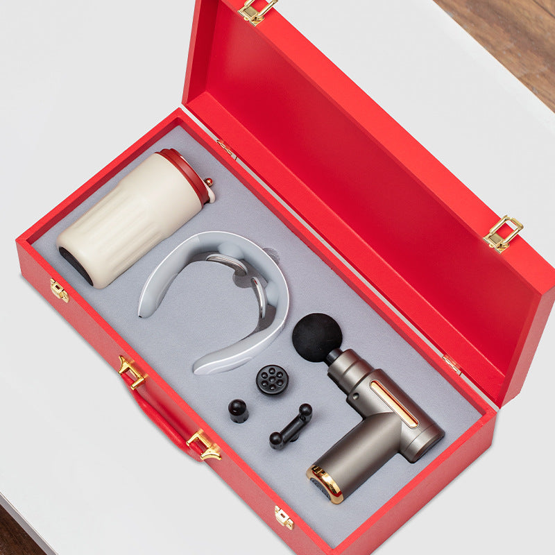 Luxury Massage Gun Gift Set – Executive Wellness Business Gift Box