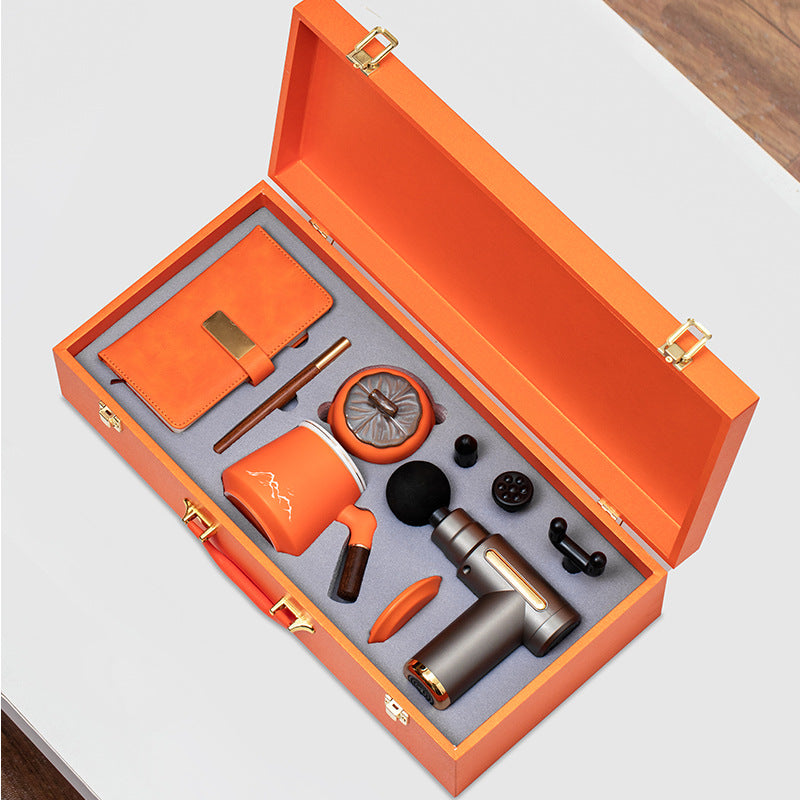 Luxury Massage Gun Gift Set – Executive Wellness Business Gift Box