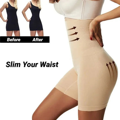 High-Waist Tummy Control Shapewear Shorts - Butt Lifting & Slimming Body Shaper