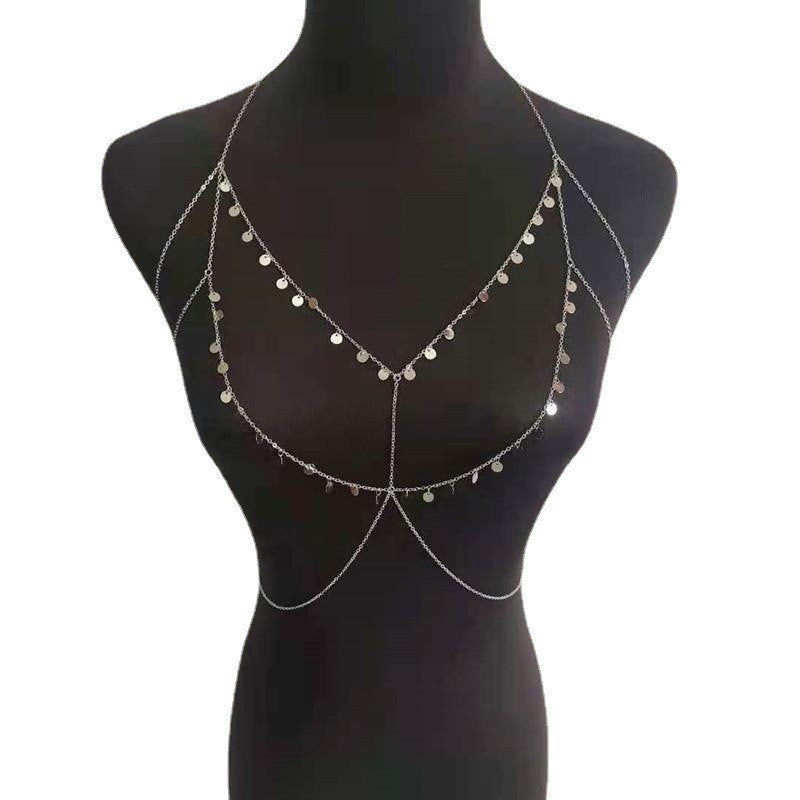 Tassel Body Chain Necklace – Beach Style Waist & Chest Accessory for Women