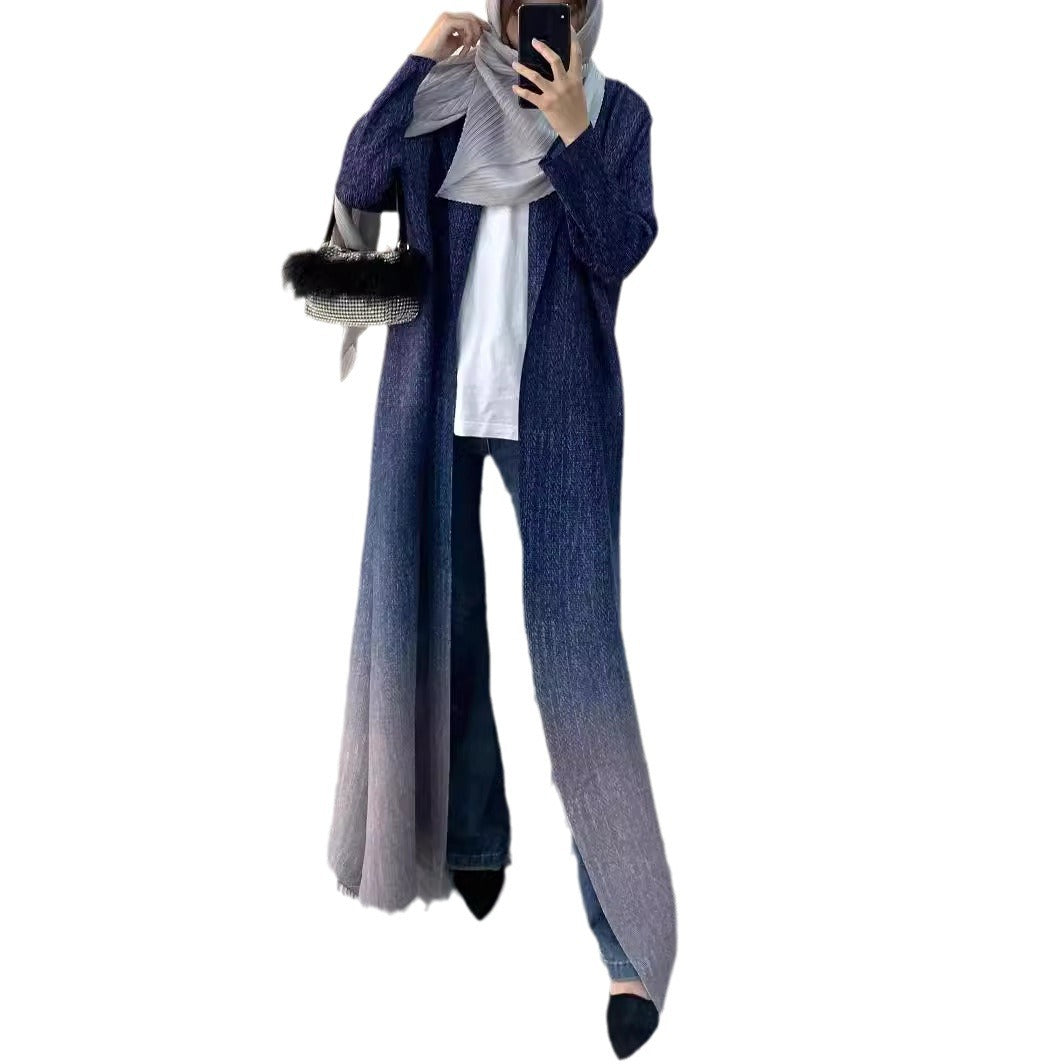 Autumn Cloak Coat - Elegant Layered Outerwear for Women
