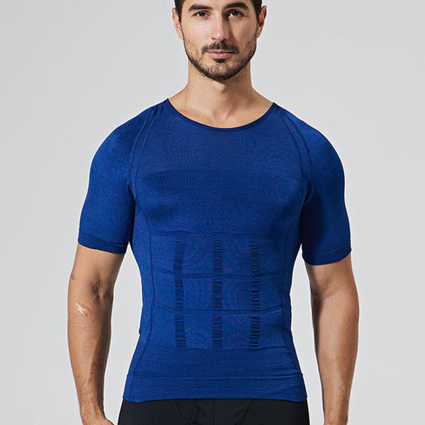 Men’s Compression Shapewear Vest – Slimming Body Shaper Tummy Control & Posture Support Tank