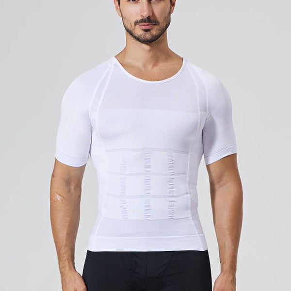 Men’s Compression Shapewear Vest – Slimming Body Shaper Tummy Control & Posture Support Tank