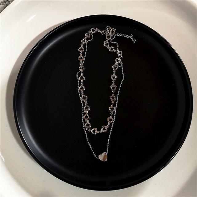 Vintage Pearl Butterfly Necklace – Love Pendant Chain for Women